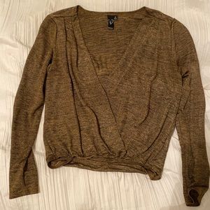 Black & Gold Blouse